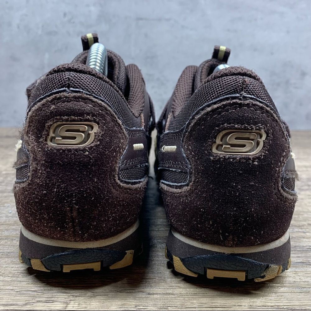 Skechers Athletic Casual Strap Women's~Preowned~Size 6.5~Brown Shoes - Picture 4 of 9